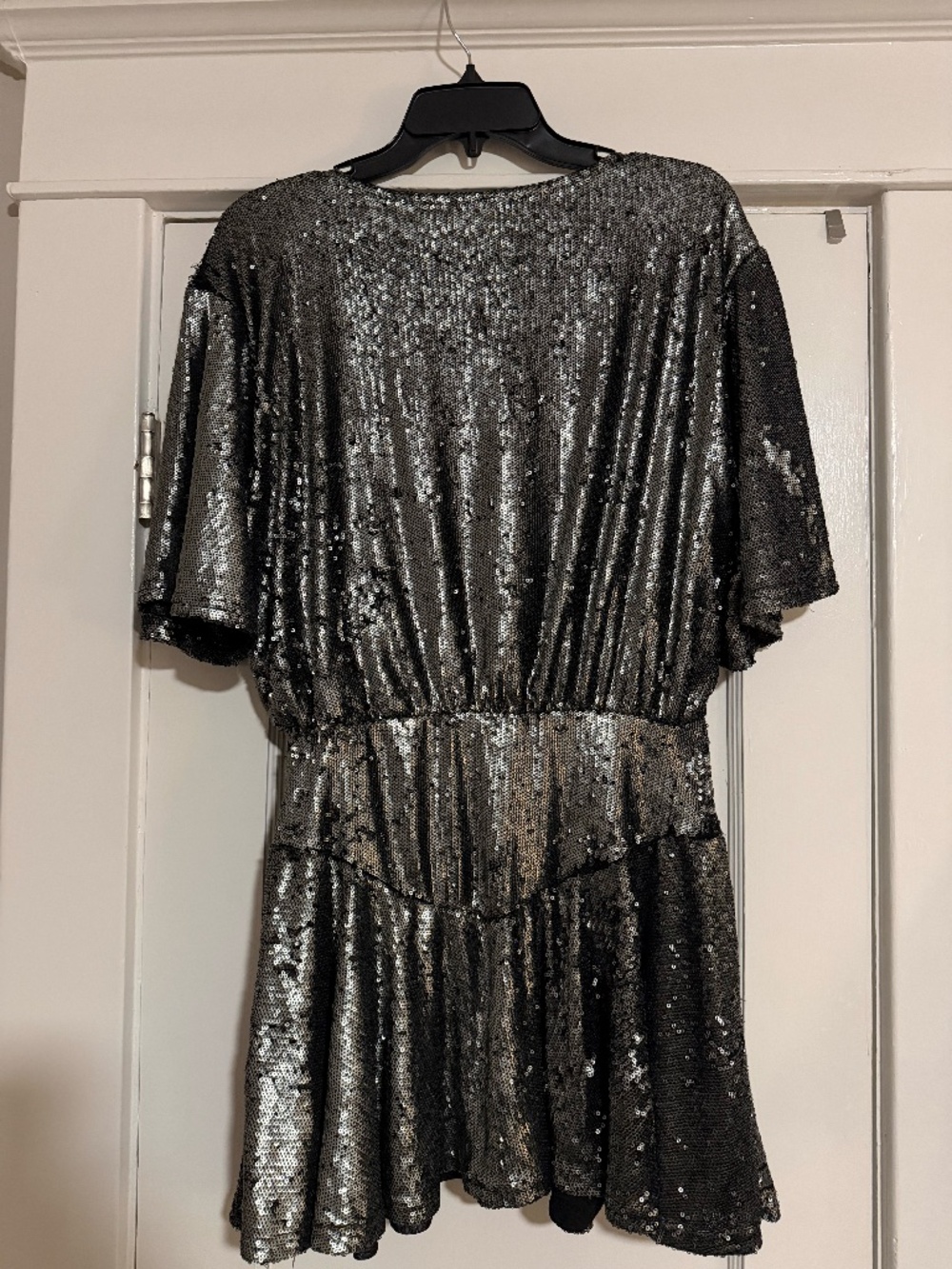 Free People Manuka Sequin Mini Dress Size M - Picture 2 of 3